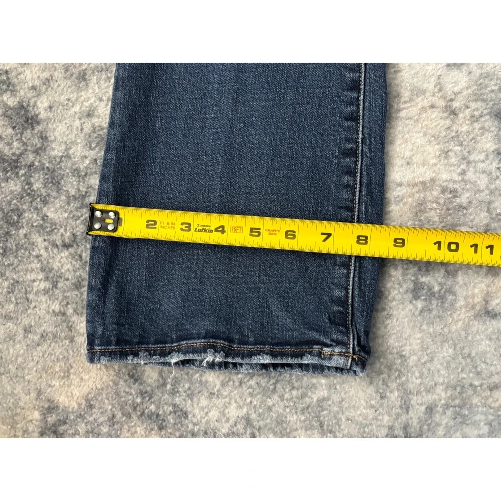 Women's American Eagle Kick Boot Blue‎ Jeans - Y2K Size 4 Short Super Stretch